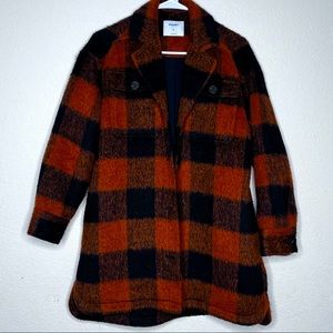 Old Navy Plaid Shacket sz XS